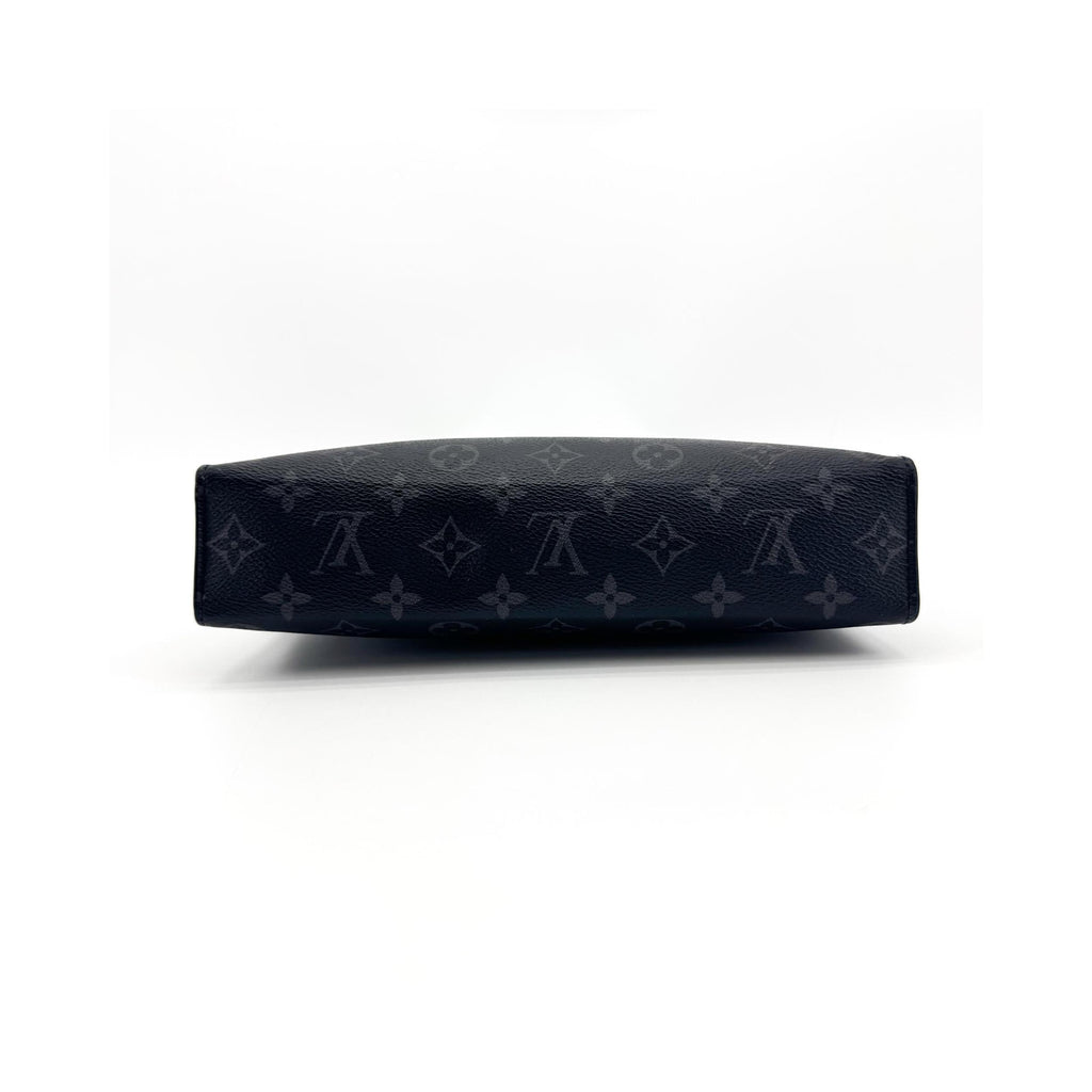 Pochette Louis Vuitton Pochette Voyage Mm Toile - Noir