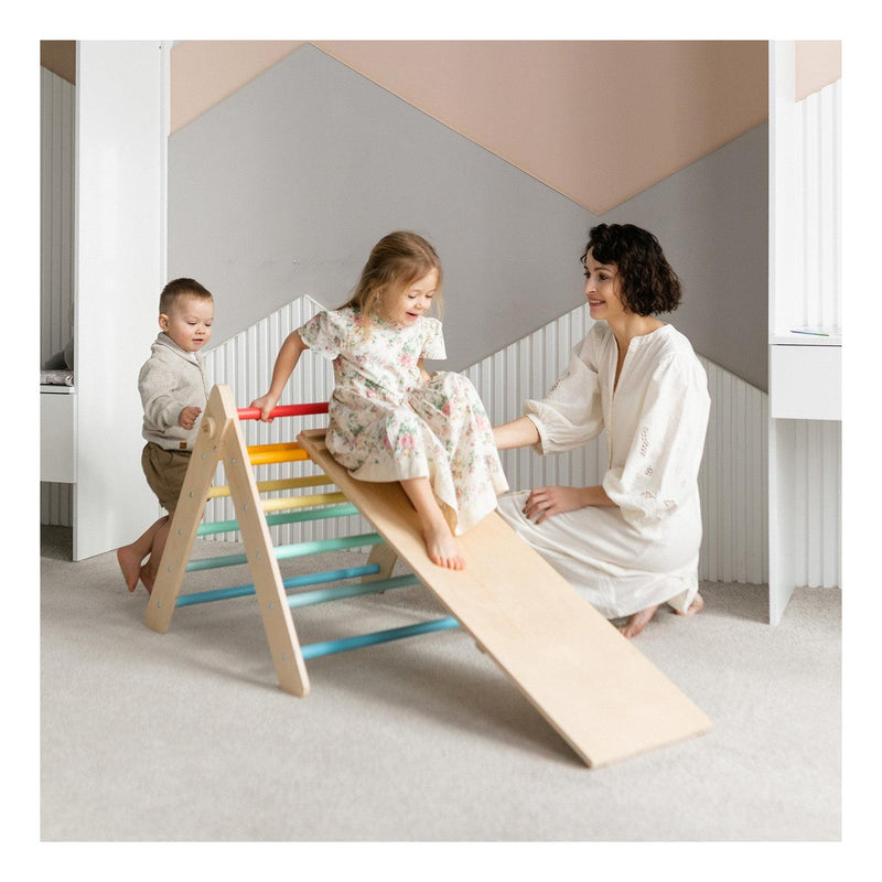 Triangle De Pikler + Grand Toboggan Double Face