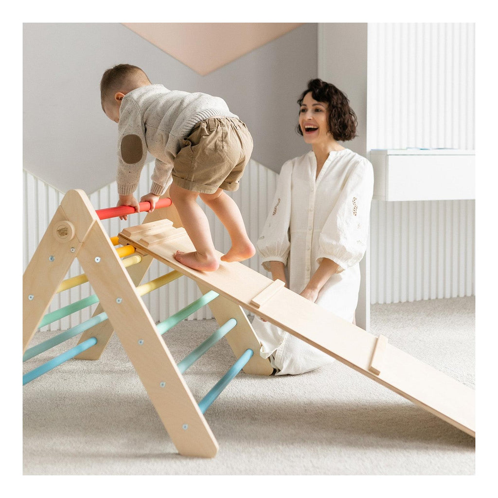 Triangle De Pikler + Grand Toboggan Double Face