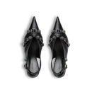 Escarpins - Balenciaga Cagole Slingback - Black