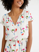Vestido Mathis - Estampado Blanco Medio 3 - Mujer