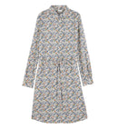 Robe Lib Poppy - Bleu Fonce Imprime - Femme