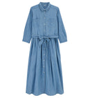 Robe L Denim Li - Bleu Clair DelaVeste - Femme