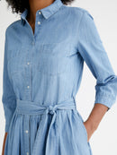 Robe L Denim Li - Bleu Clair DelaVeste - Femme