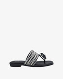 Margot sandals - Black/Blanc