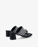 Petra sandals - Black/Blanc
