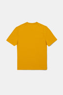 Mini Logo Plain T-Shirt Mustard