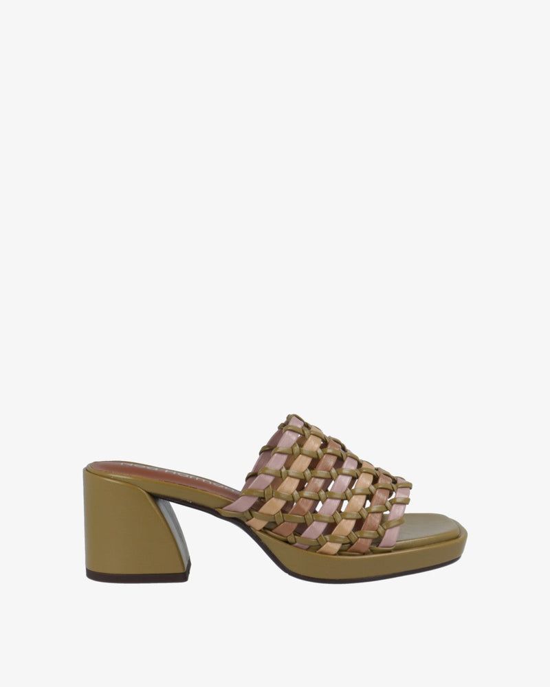 Sira Sandals - Multi/Khaki