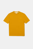 Mini Logo Plain T-Shirt Mustard