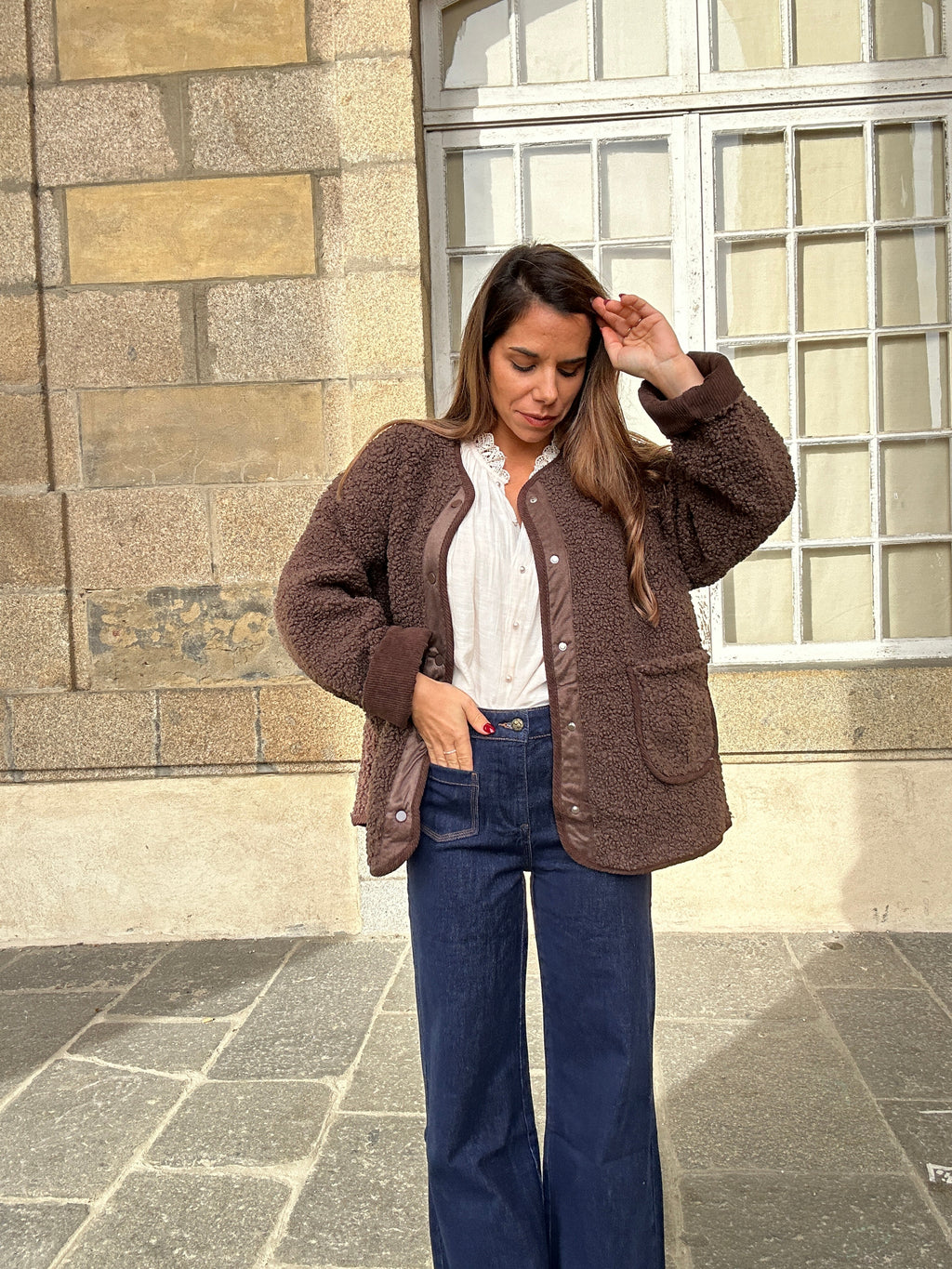 Moumoute Esmée Jacket Brown