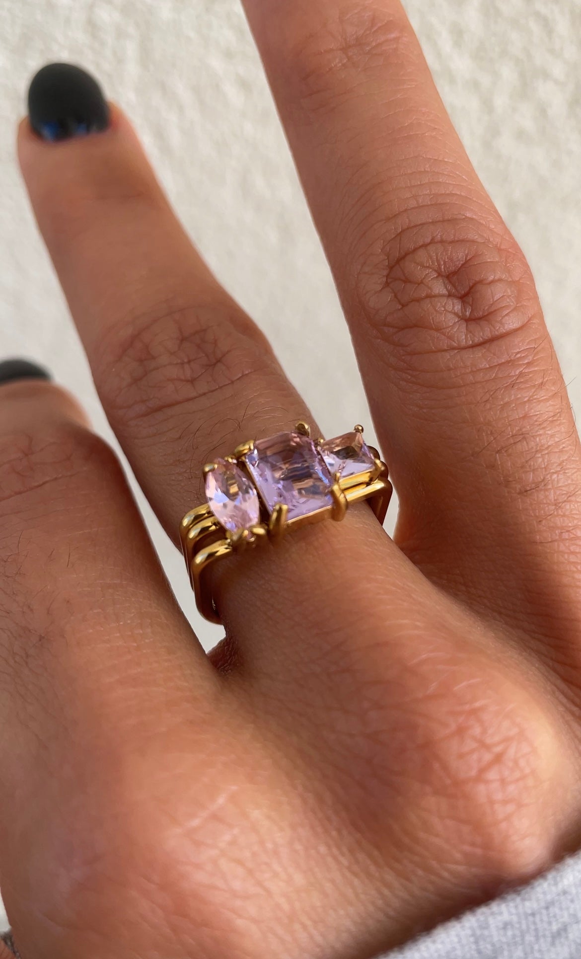 Coloured Gemstone Ring