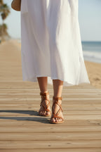 Sandalias Hermance - Camel