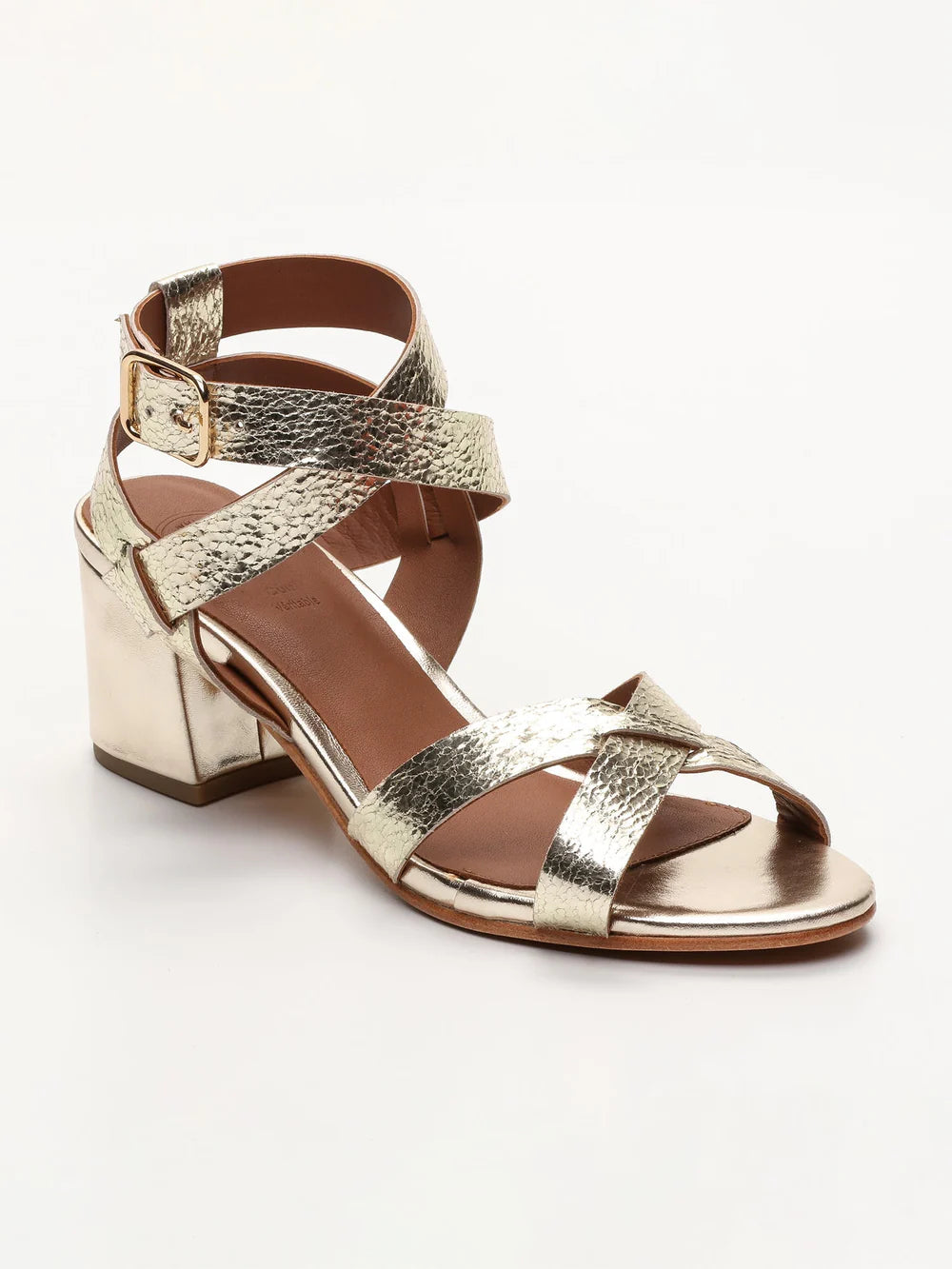 Sandalias de Tacón Anaba - Light Gold