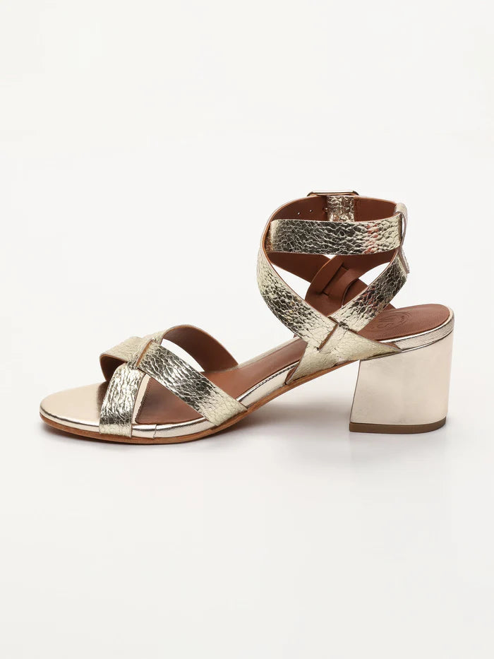 Sandalias de Tacón Anaba - Light Gold