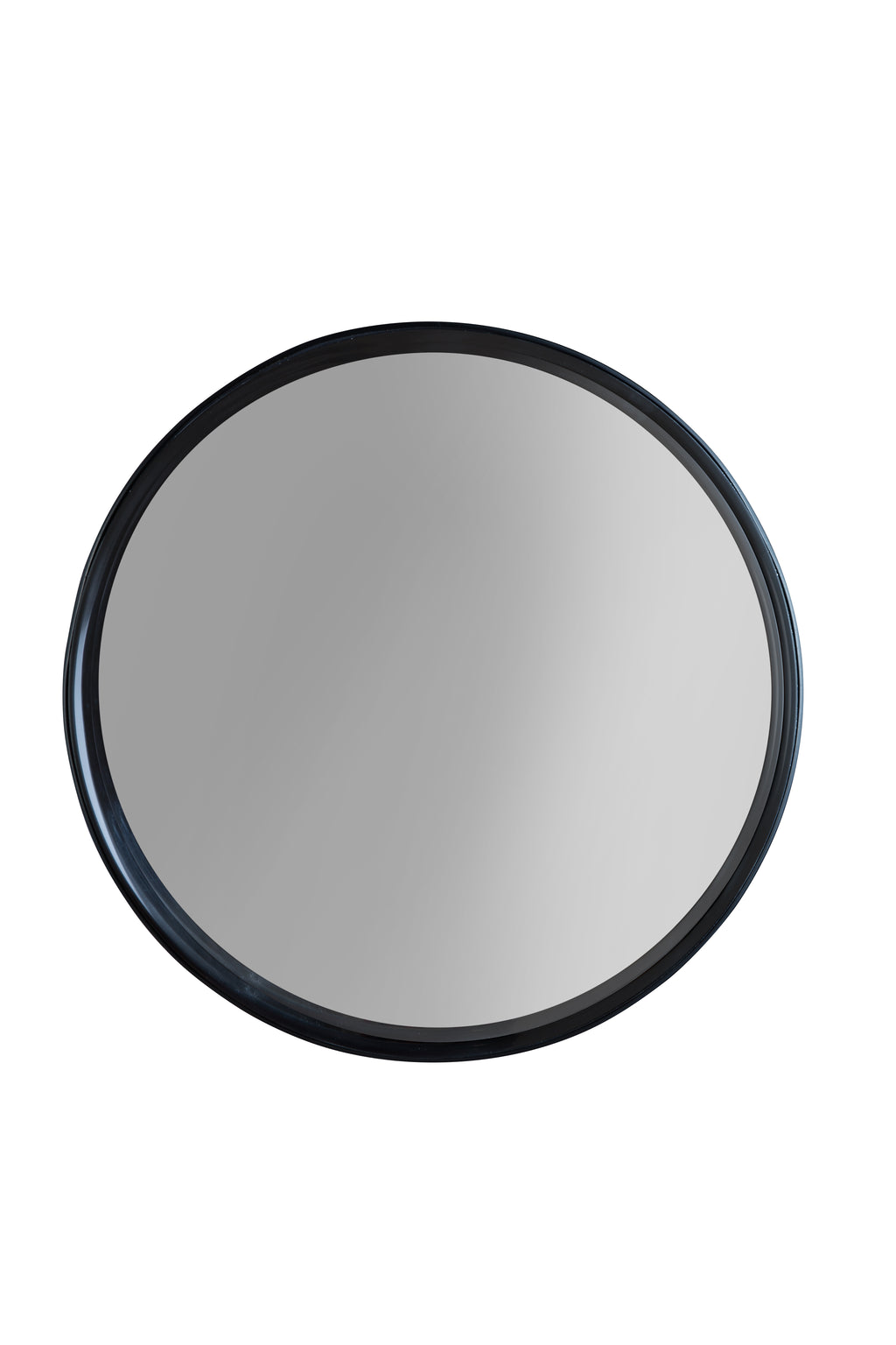 Raj Grand - Mirror - Steel - Black