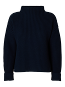 Pull En Maille - Dark Sapphire - Femme