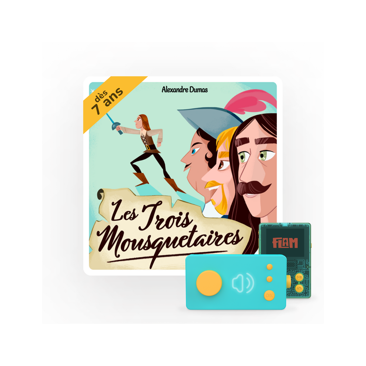 Los Tres Mosqueteros - Audiolibro Mi Fábrica de Historias
