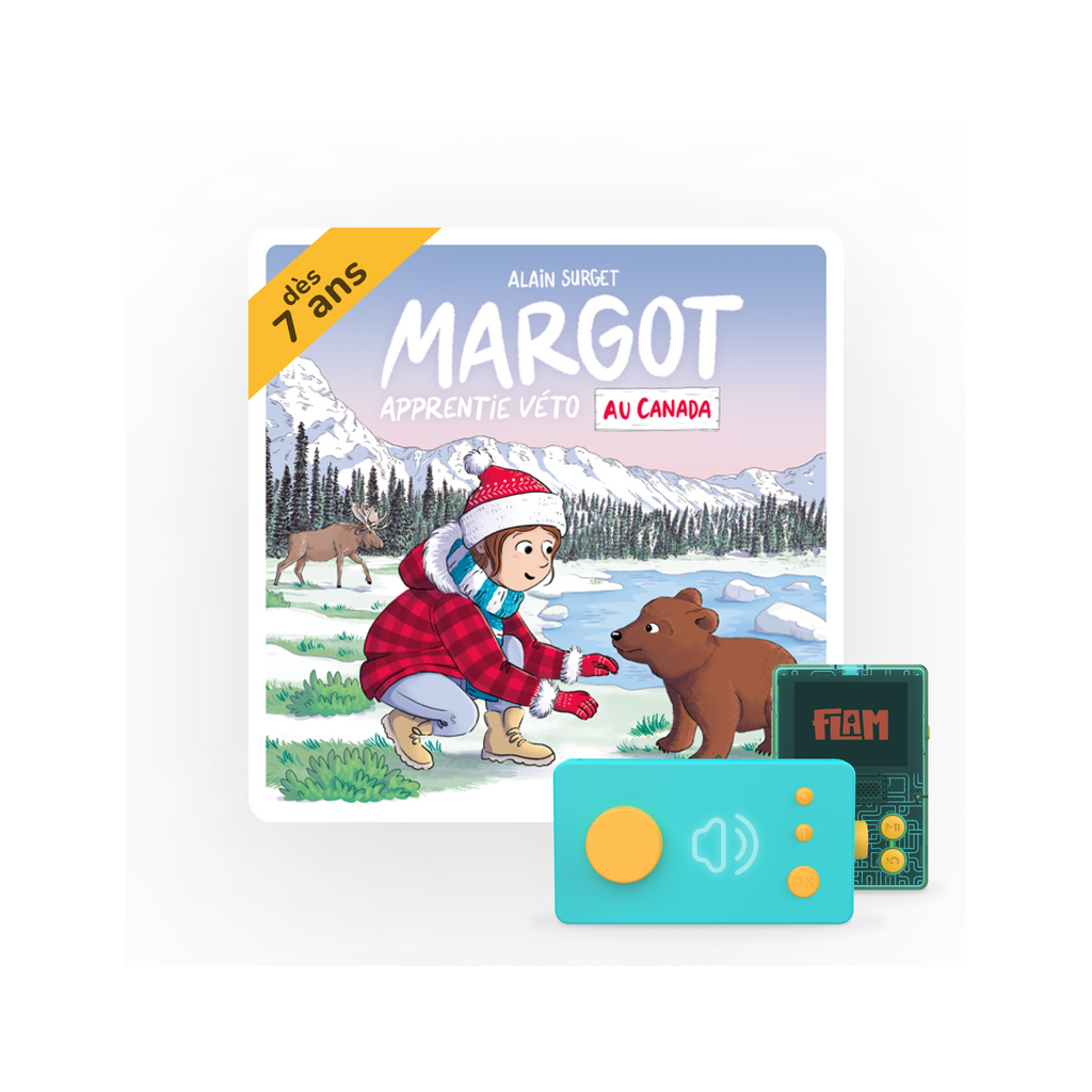 Margot Apprentie Véto Au Canada - Livre Audio Ma Fabrique À Histoires