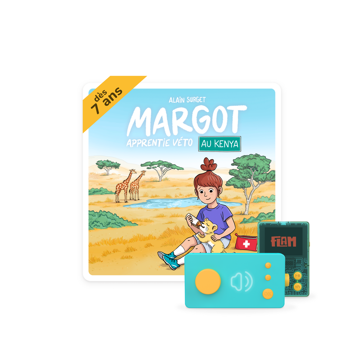 Margot Au Kenya - Livre Audio Ma Fabrique À Histoires
