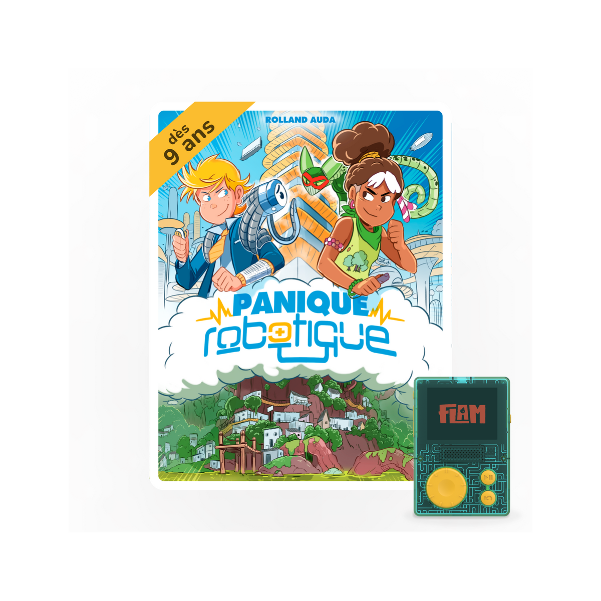 Panique Robotique - Livre Audio Flam