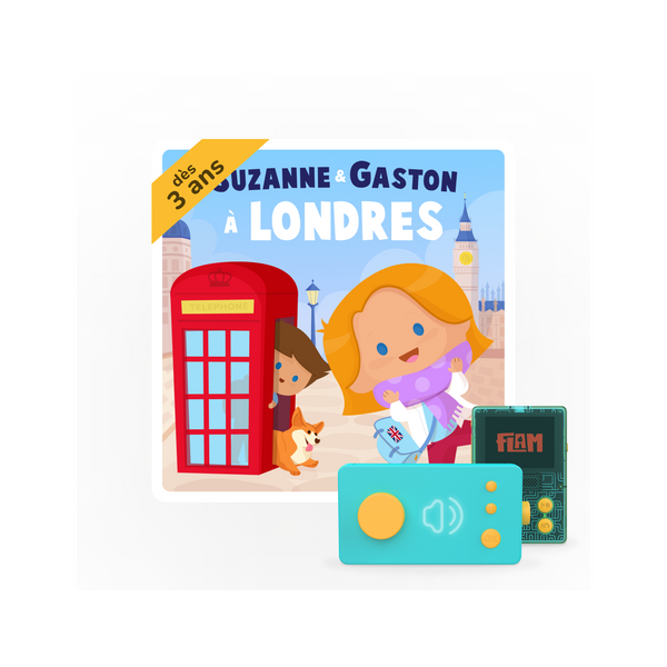 Suzanne und Gaston in London – Hörbuch Ma Fabrique à Histoires