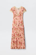 Clarice Dress Kimmie Floral Pink