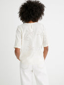 Brod Ang Blouse - Medium White - Women