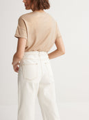 Camiseta Metal Dore - Beige Metálico Medio - Mujer