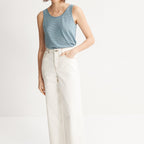Debardeur Raye - Bleu Fonce Raye - Femme