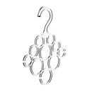 Ring - Porte-manteau Mural - Transparent