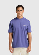 T-Shirt Cursive - Kobalt Blue