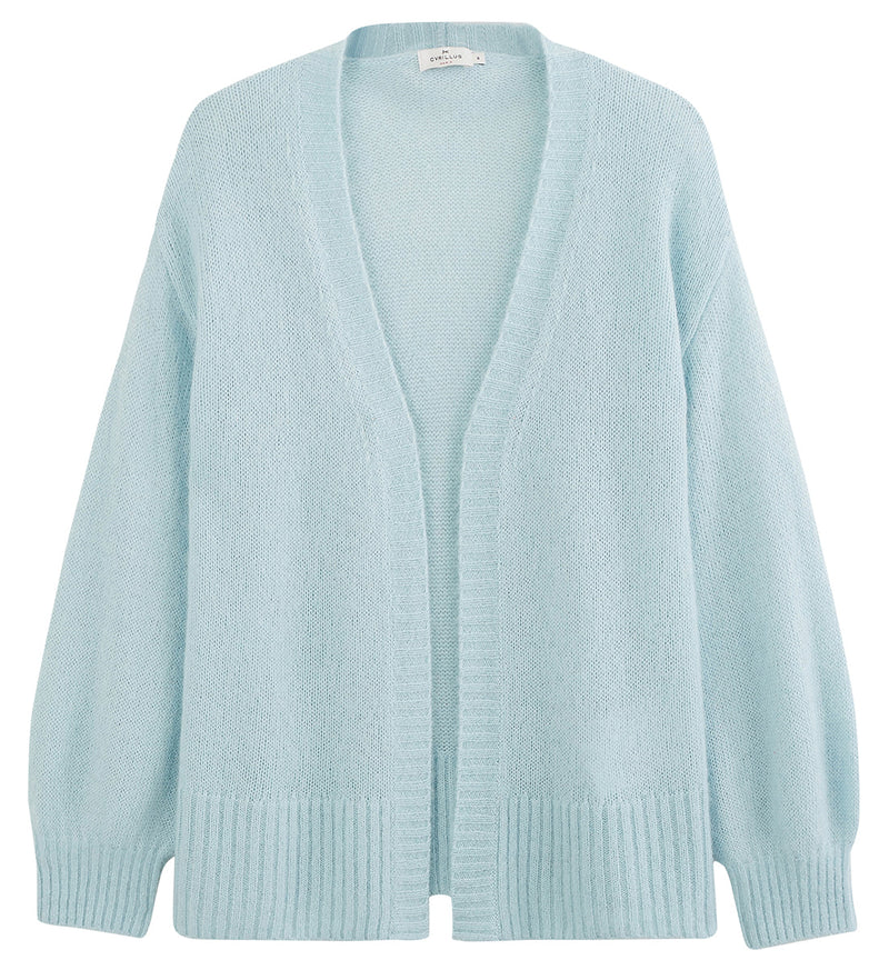 Mohair Cardigan - Light Blue - Women