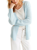 Mohair Cardigan - Light Blue - Women