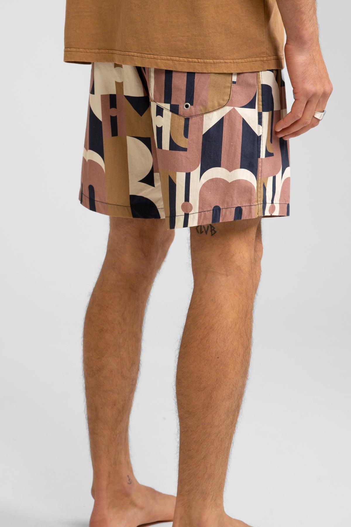 Rhythm - Sounds Trunk Swim Shorts - Navy - Men's