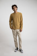 Rhythm - T-Shirt Vintage Terry - Sand - Homme