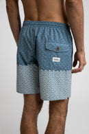 Rhythm - Short De Bain Bop Block Beach - Vintage Navy - Homme