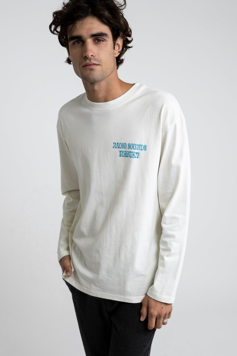 Rhythm - T-Shirt Reverb - Vintage White - Homme