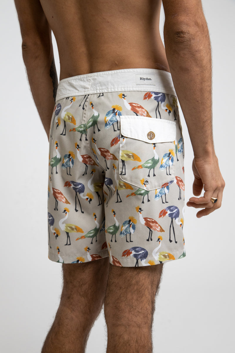 Rhythm - Short De Bain Crane Trunk - Sand - Homme