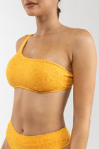 Rhythm - Livin Asymetric Bikini Top - Citrus - Women