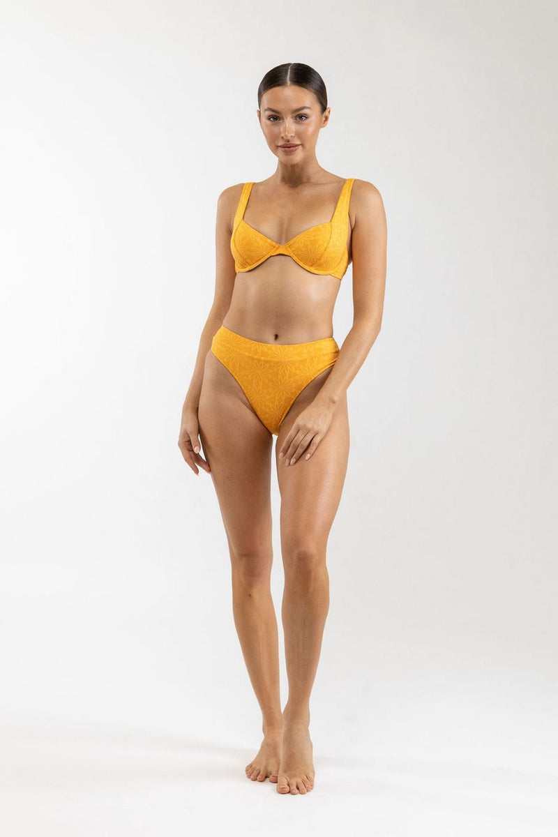 Rhythm - Haut de Maillot Livin Panelle Underwire - Citrus - Femme