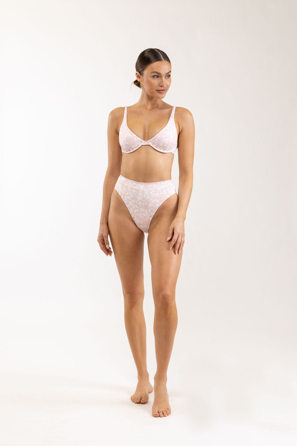 Rhythm - Top de Bañador Fiji Underwire - Rosa - Mujer
