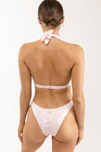 Rhythm - Haut De Maillot Fiji Dd Halter - Rose - Femme