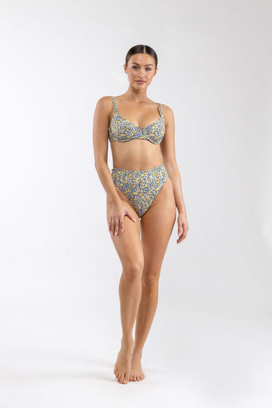 Top de Bañador Carrie Contour Underwire - Black - Mujer