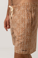 Rhythm - Shorts de baño Floral St - Caramelo - Hombres