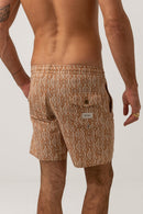 Rhythm - Shorts de baño Floral St - Caramelo - Hombres