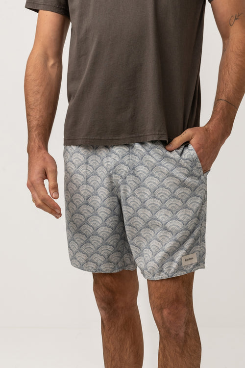 Rhythm - Short Bivalve Linen - Slate - Homme