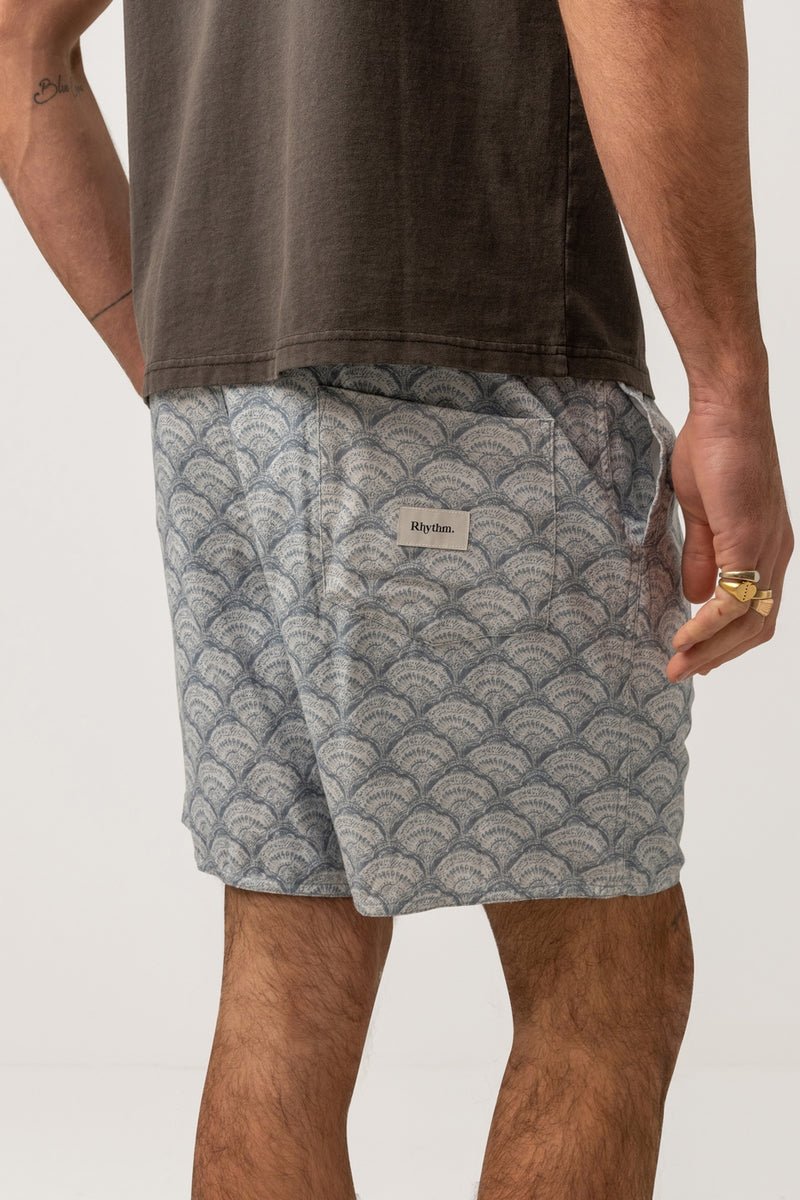 Rhythm - Short Bivalve Linen - Slate - Homme