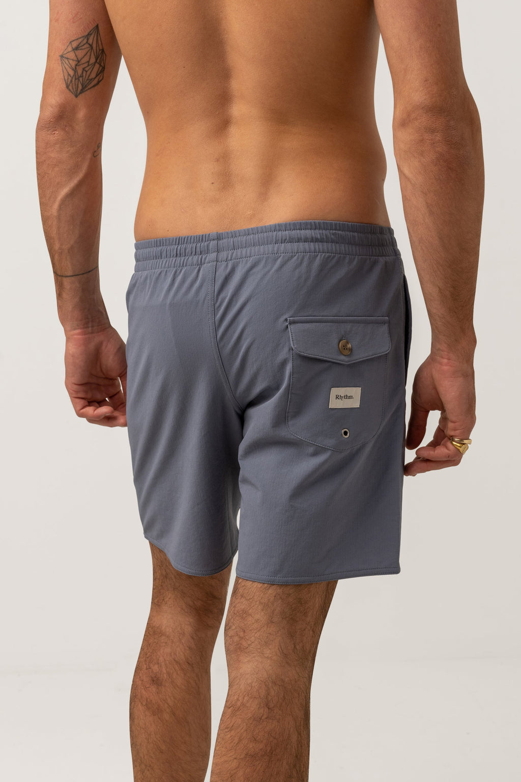 Textured Beach Jam - Slate - Men