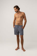 Textured Beach Jam - Slate - Men