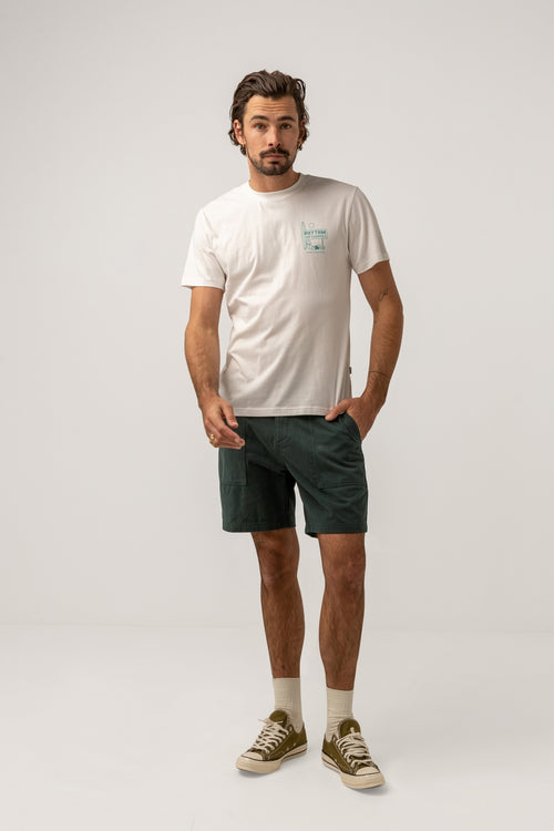 Rhythm - T-Shirt Wanderer - White - Homme